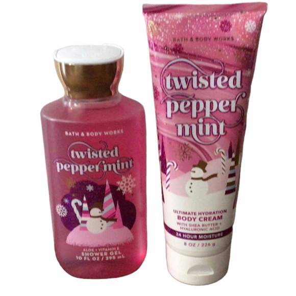 Bath & Body Works Skincare Twisted Peppermint Shower Gel Ultimate